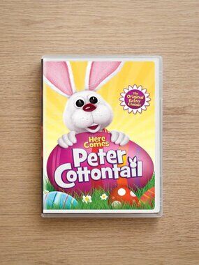 NEW SEALED Here Comes Peter Cottontail Kids DVD Animated With Special Features